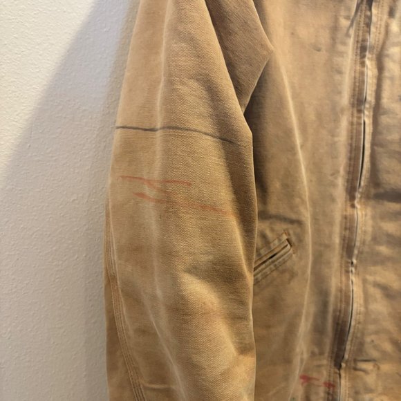 Men's Vintage Detroit Carhartt Blanket Lined Jacket Size 42 TALL - Picture 7 of 10